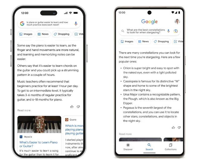 Réponses de Google Bard sur des questions de culture générale.