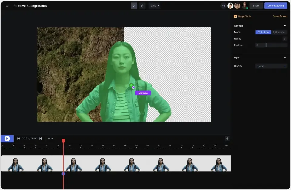 Runway ML - Ecran Vert généré par intelligence artificielle
