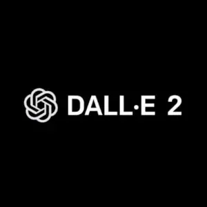 Logo de Dall-E 2, une IA générative d'images.